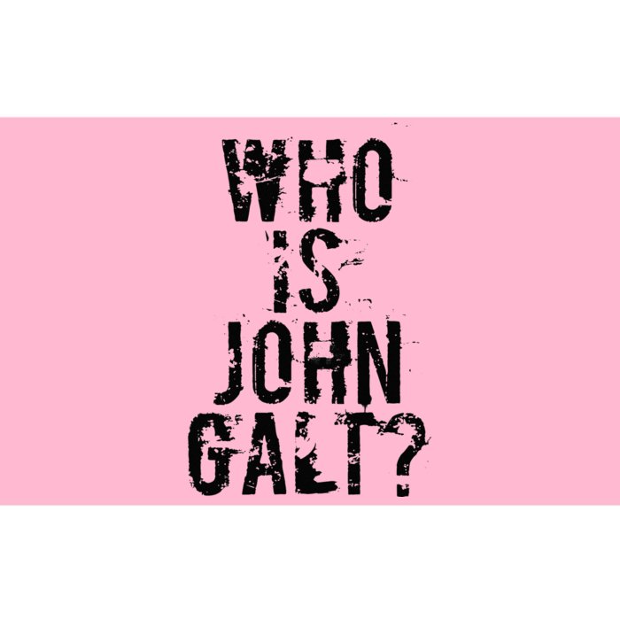 Who Is John Galt Bumper Sticker