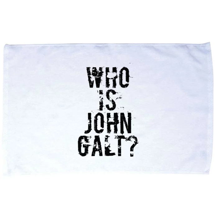 Who Is John Galt Microfiber Hand Towel