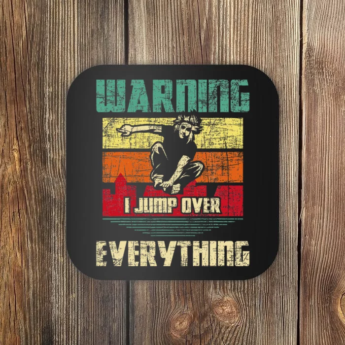 Warning I Jump Over Everything Parkour Enthusiast Coaster