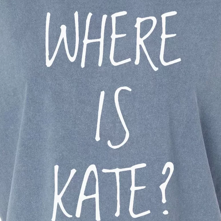 Where Is Kate Garment-Dyed Women's Muscle Tee