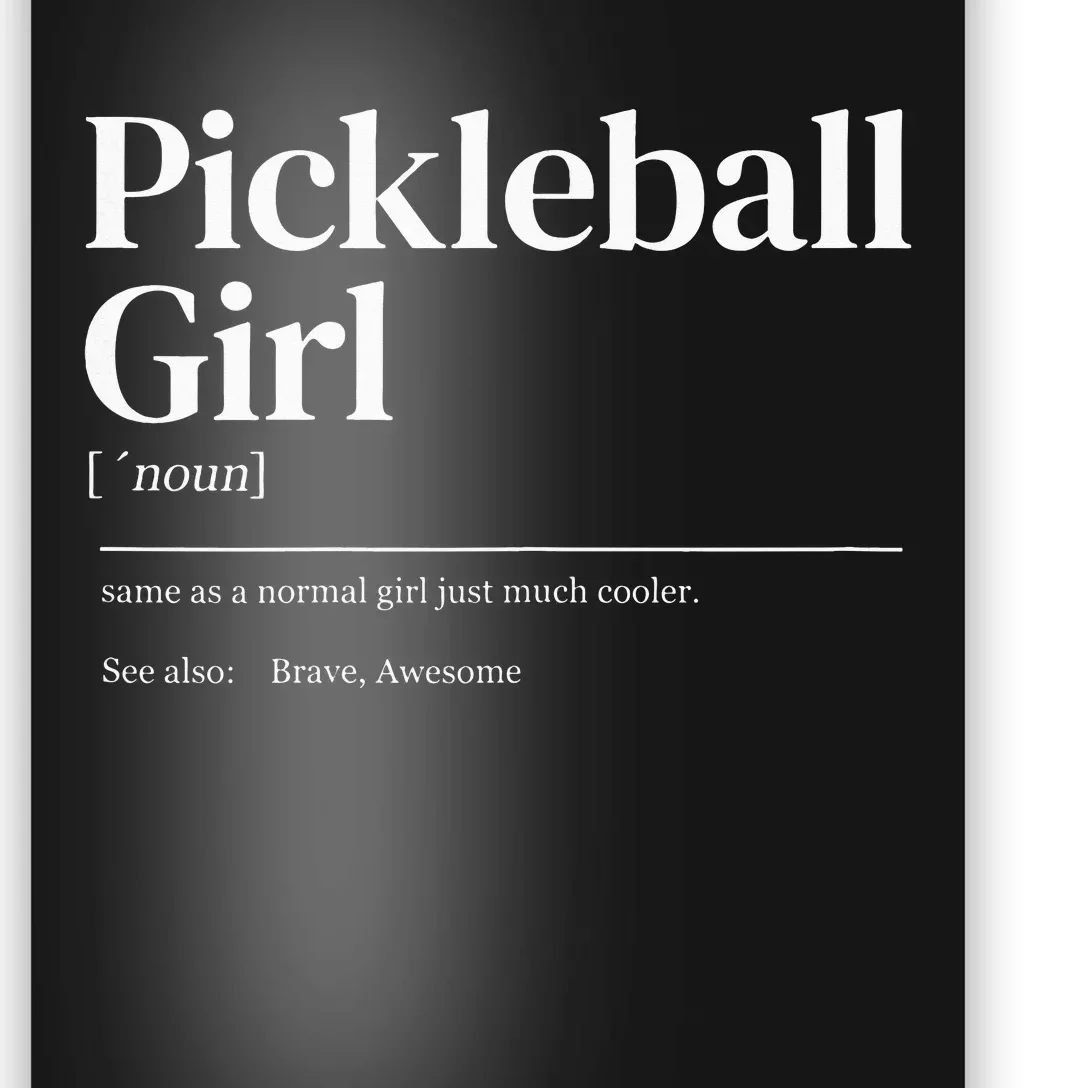 Why I Lose at Pickleball Humor Funny Pickleballers Poster