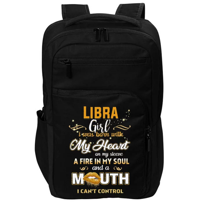 Wo I'm Libra September 23 October 22 Birthday Impact Tech Backpack