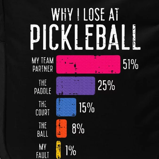 Why I Lose At Pickleball Impact Tech Backpack