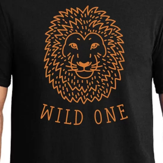 Wild One Lion Pajama Set