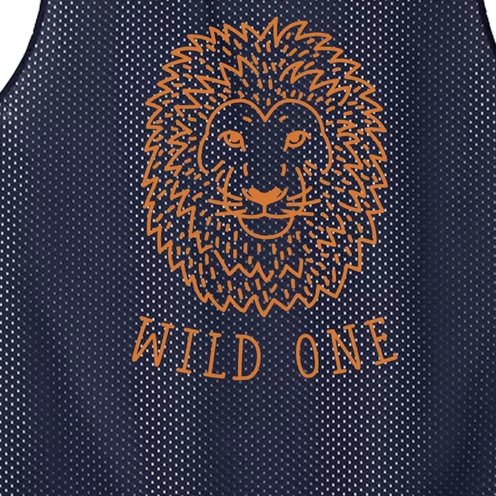 Wild One Lion Mesh Reversible Basketball Jersey Tank