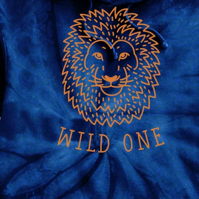 Wild One Lion Tie Dye Hoodie