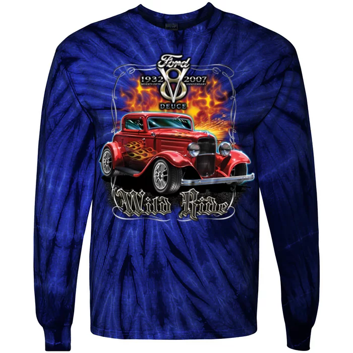 Wild Ride Ford Tie-Dye Long Sleeve Shirt