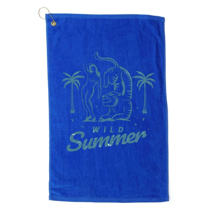 Wild Summer Platinum Collection Golf Towel