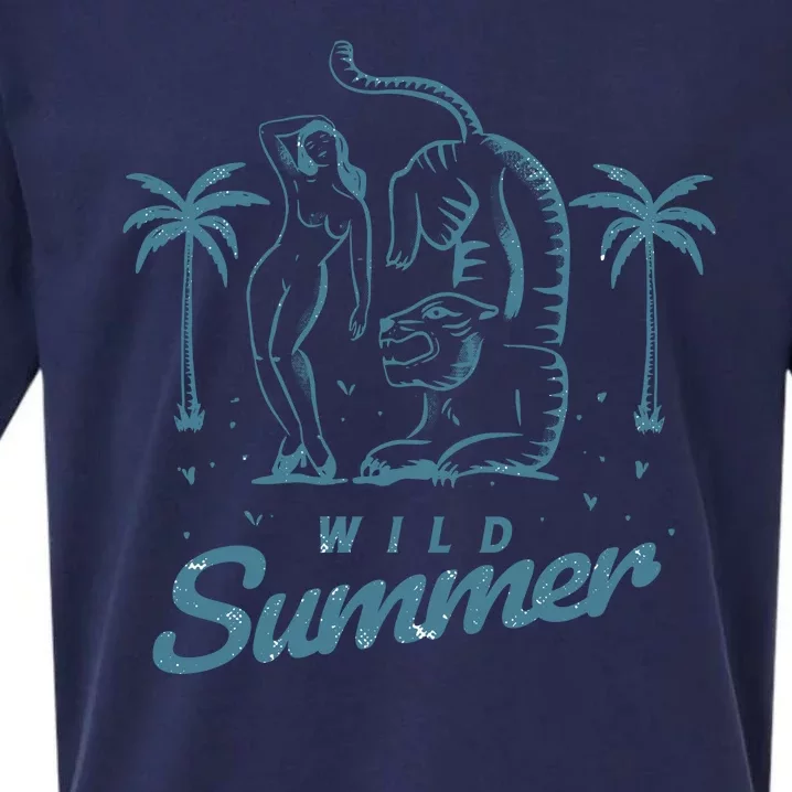 Wild Summer Sueded Cloud Jersey T-Shirt