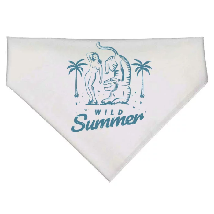 Wild Summer USA-Made Doggie Bandana