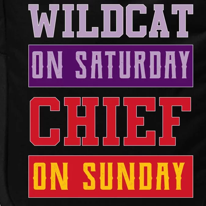 Wildcat On Saturday Chief On Sunday Impact Tech Backpack