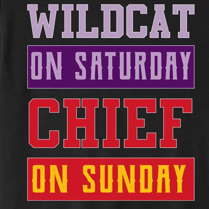 Wildcat On Saturday Chief On Sunday ChromaSoft Performance T-Shirt