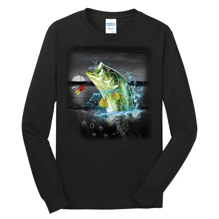 Wilderness Bass - Fishing Tall Long Sleeve T-Shirt