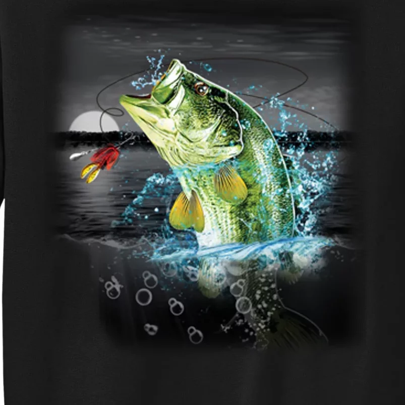 Wilderness Bass - Fishing Tall Sweatshirt