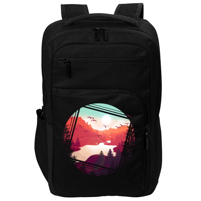 Wilderness Nature Scenery Impact Tech Backpack