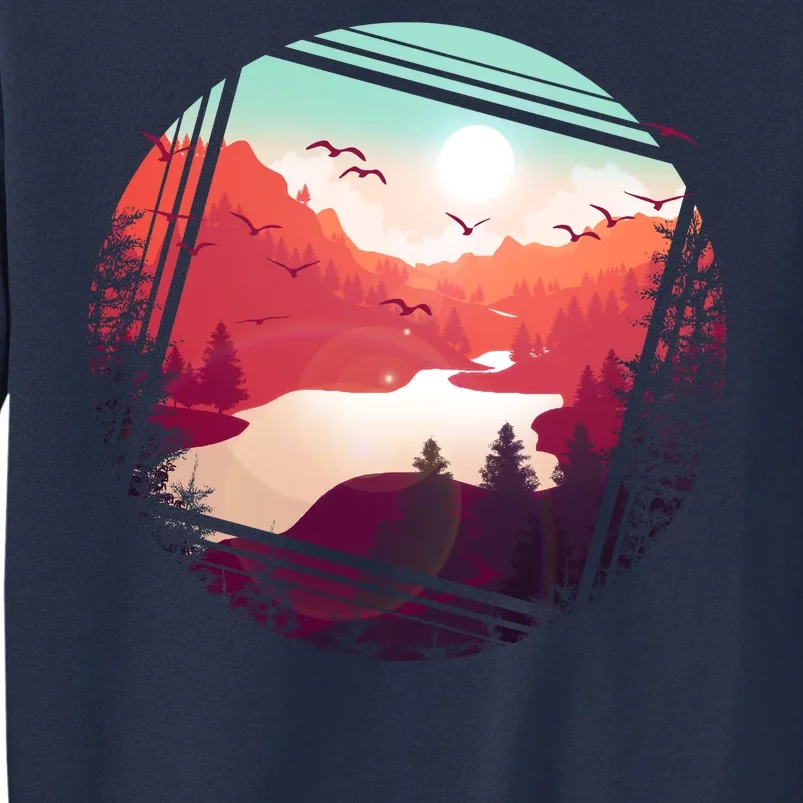 Wilderness Nature Scenery Sweatshirt