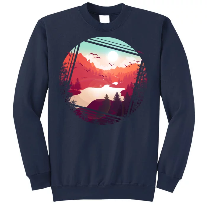 Wilderness Nature Scenery Sweatshirt