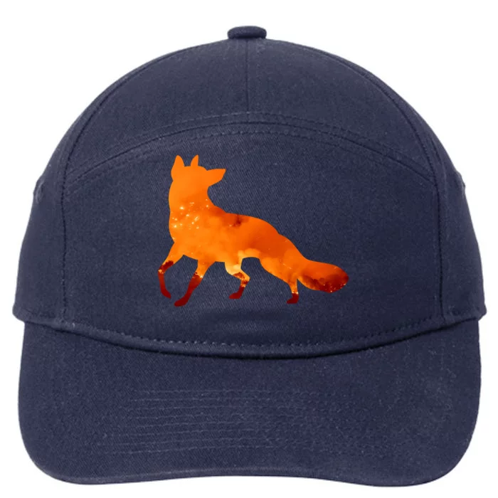 Wildfire Fox 7-Panel Snapback Hat