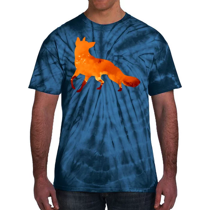 Wildfire Fox Tie-Dye T-Shirt