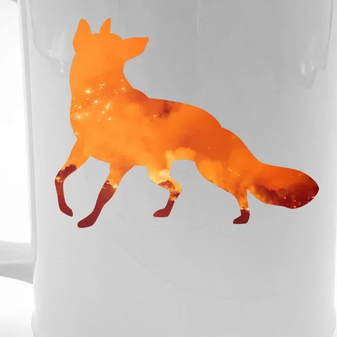 Wildfire Fox Front & Back Beer Stein