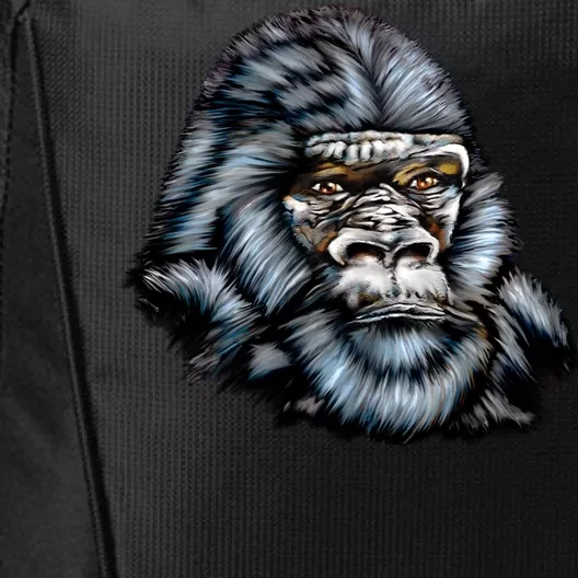 Wildlife - Big Face Gorilla Portrait City Backpack