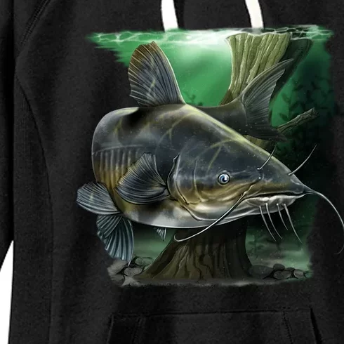 Wildlife - Catfish Swim Women's Fleece Hoodie