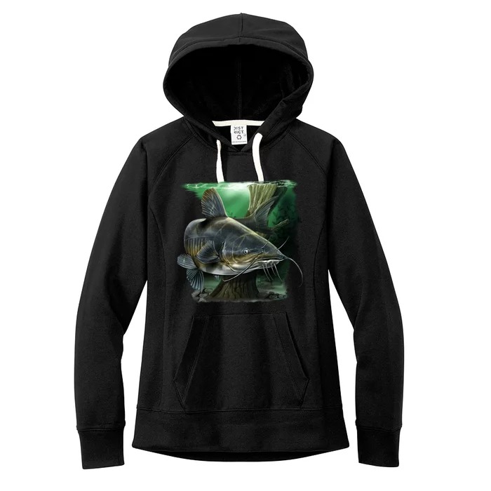 Wildlife - Catfish Swim Women's Fleece Hoodie