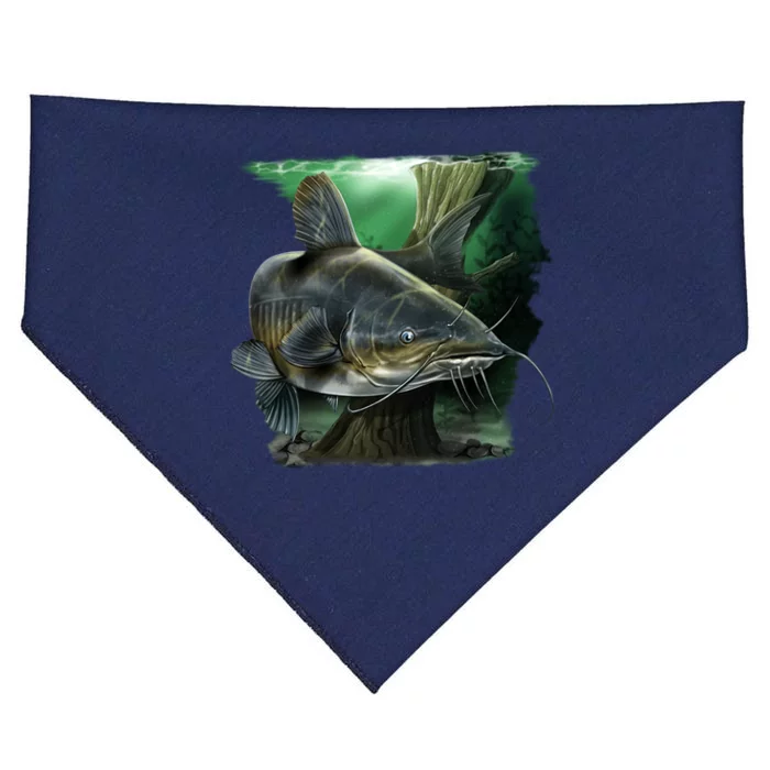 Wildlife - Catfish Swim USA-Made Doggie Bandana