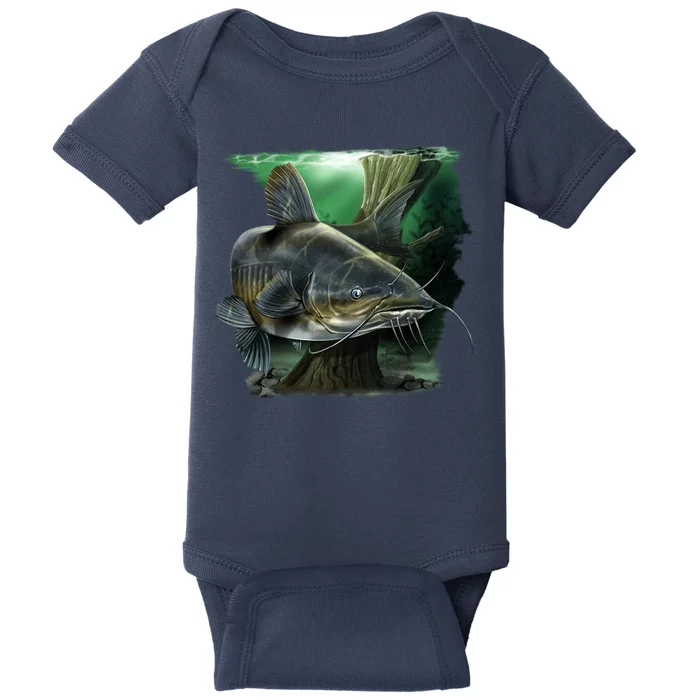 Wildlife - Catfish Swim Baby Bodysuit