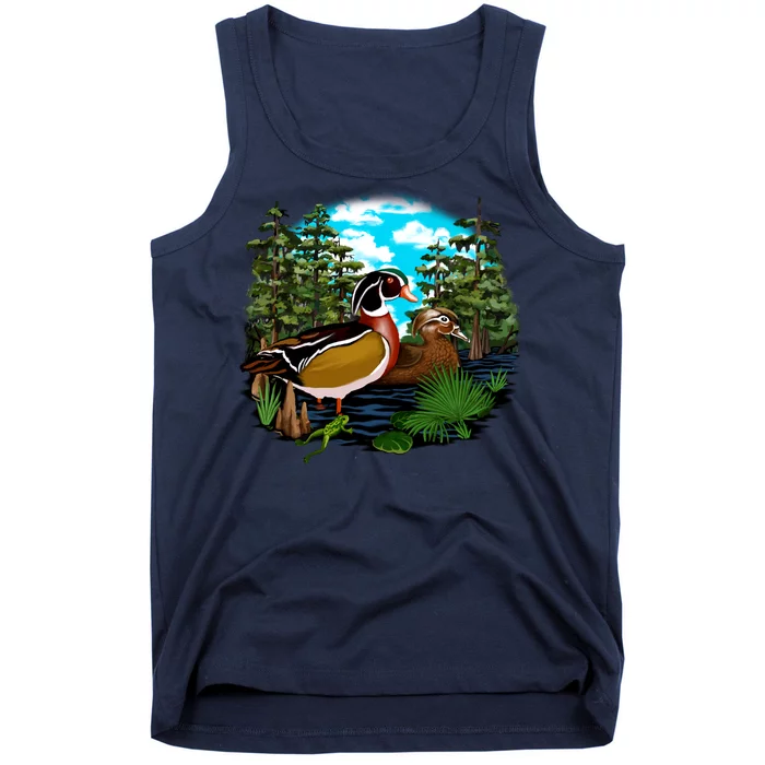 Wildlife - Ducks Portrait Tank Top