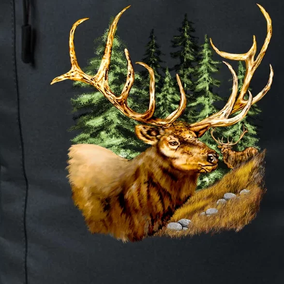 Wildlife - Elk Portrait Daily Commute Backpack