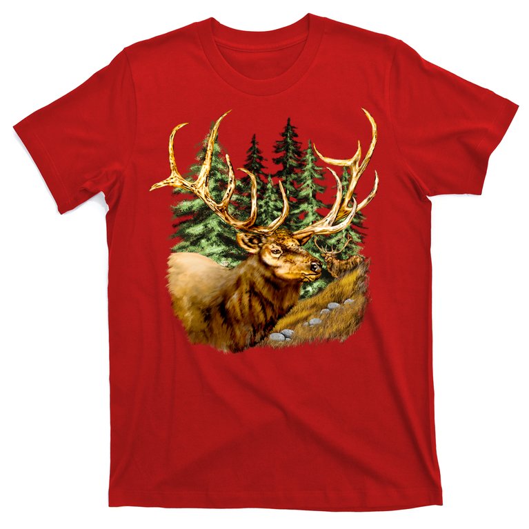 Wildlife - Elk Portrait T-Shirt