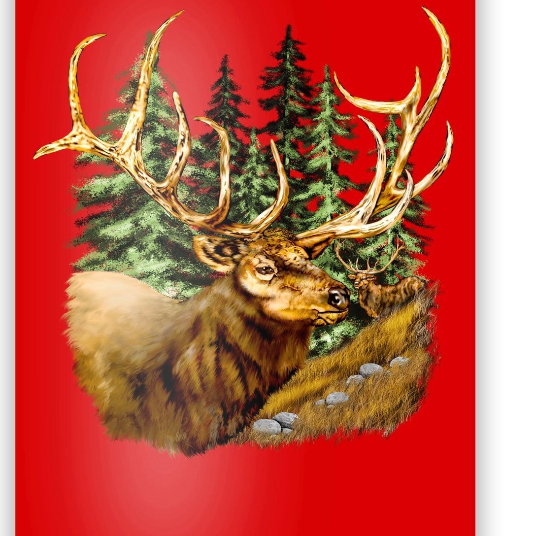 Wildlife - Elk Portrait Poster