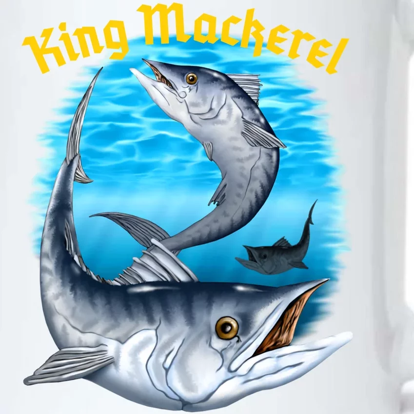 Wildlife - King Mackerel Fish Black Color Changing Mug