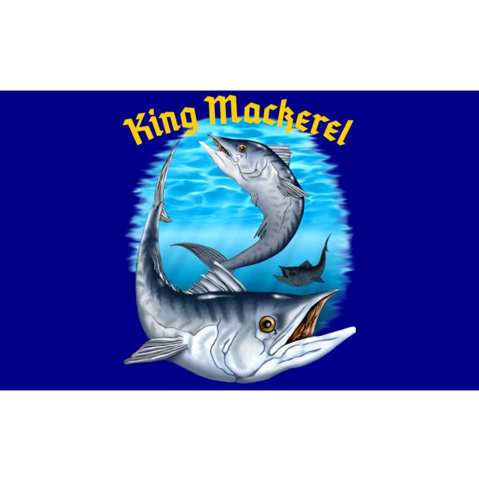 Wildlife - King Mackerel Fish Bumper Sticker