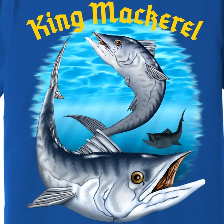 Wildlife - King Mackerel Fish Premium T-Shirt