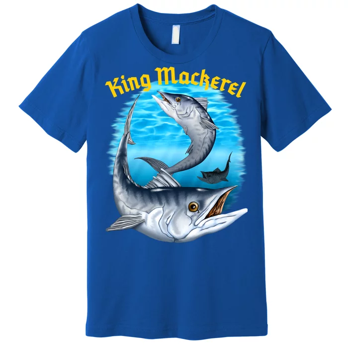 Wildlife - King Mackerel Fish Premium T-Shirt