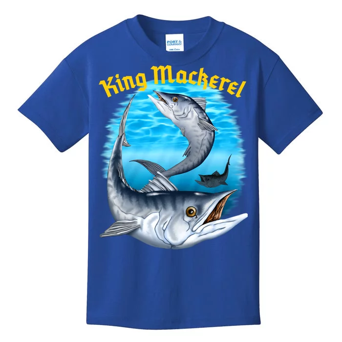 Wildlife - King Mackerel Fish Kids T-Shirt