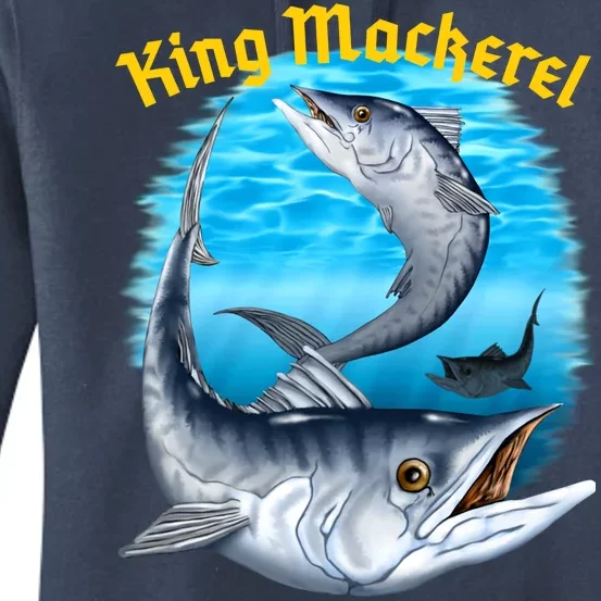 Wildlife - King Mackerel Fish Women's Pullover Hoodie