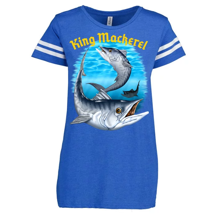 Wildlife - King Mackerel Fish Enza Ladies Jersey Football T-Shirt