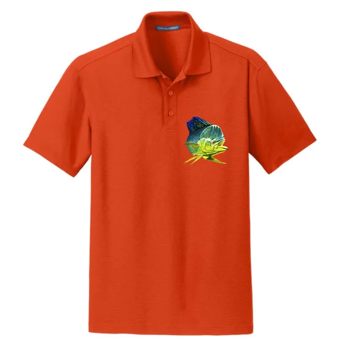 Wildlife - Mahi Mahi Dry Zone Grid Performance Polo