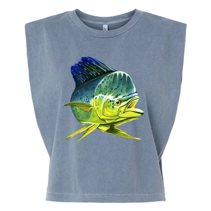 Wildlife - Mahi Mahi Garment-Dyed Women's Muscle Tee