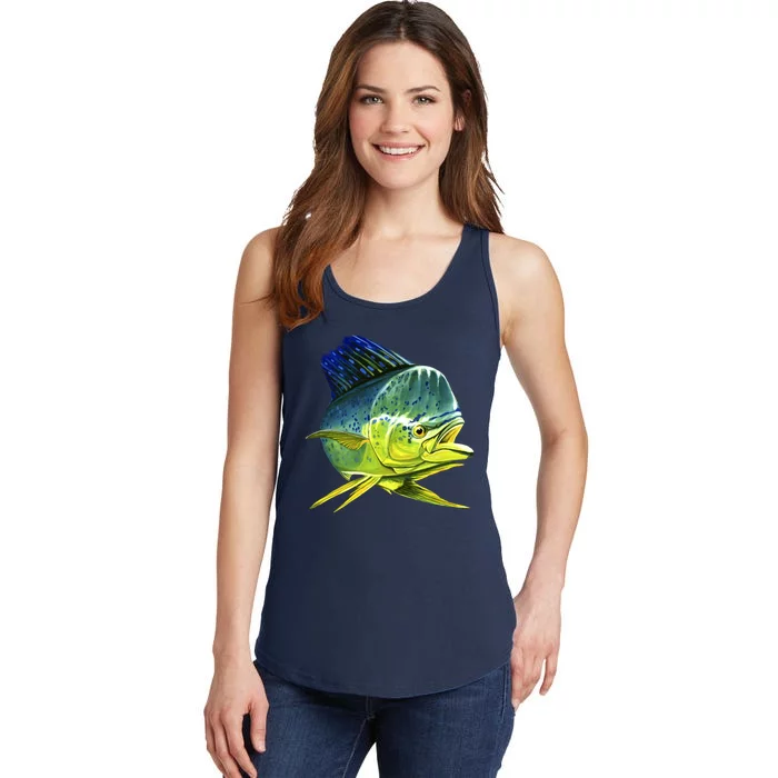 Wildlife - Mahi Mahi Ladies Essential Tank