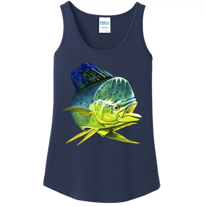 Wildlife - Mahi Mahi Ladies Essential Tank