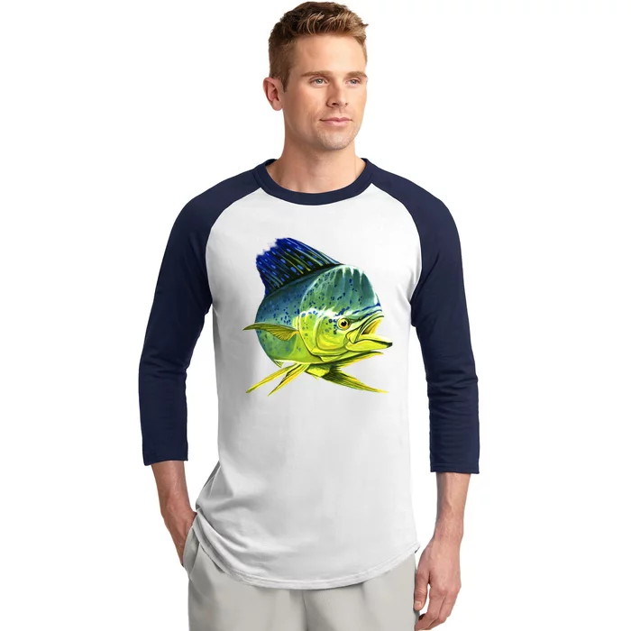 Wildlife - Mahi Mahi Baseball Sleeve Shirt