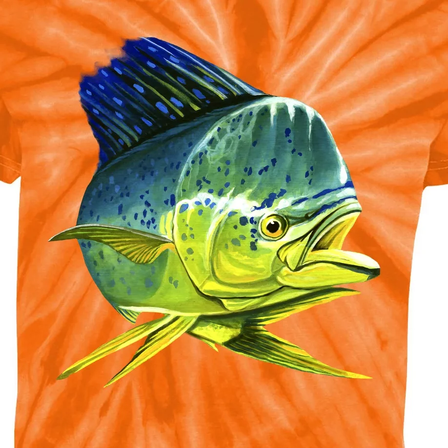 Wildlife - Mahi Mahi Kids Tie-Dye T-Shirt