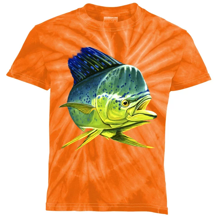 Wildlife - Mahi Mahi Kids Tie-Dye T-Shirt