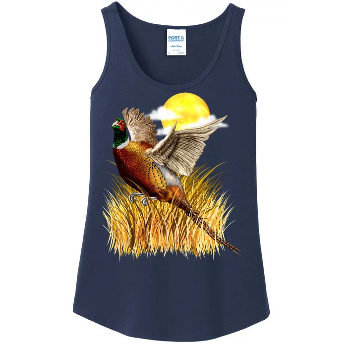 Wildlife - Pheasant Bird Portrait Ladies Essential Tank