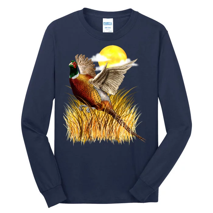 Wildlife - Pheasant Bird Portrait Tall Long Sleeve T-Shirt