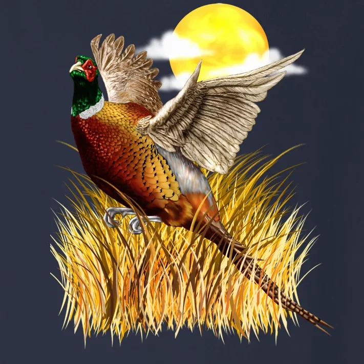 Wildlife - Pheasant Bird Portrait Toddler Long Sleeve Shirt